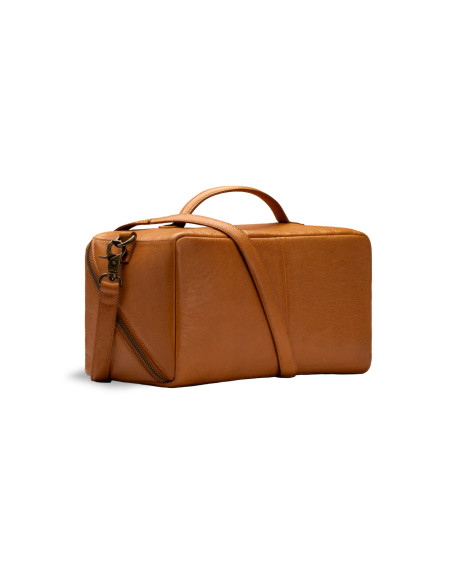 Bolso bandolera Muud Cleo midi - Whisky