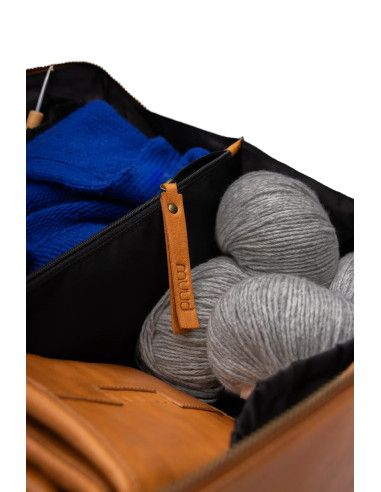 Bolso bandolera Muud Cleo midi - Whisky