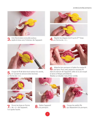 Libro descubro los pompones