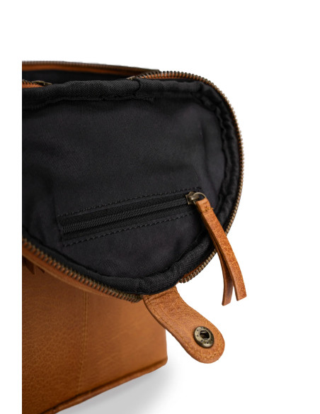 Bolsa de almacenamiento de cuero para tejido Muud Grace - Whisky