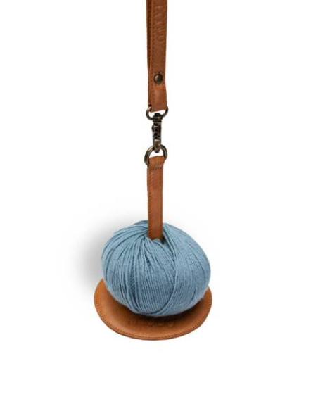 Bracelet porte pelote de laine Muud Gyrit - Whisky