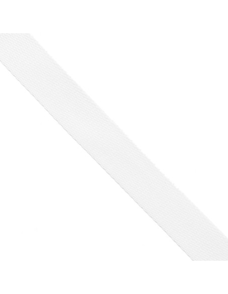 Correa de algodón para bolsas - Blanco