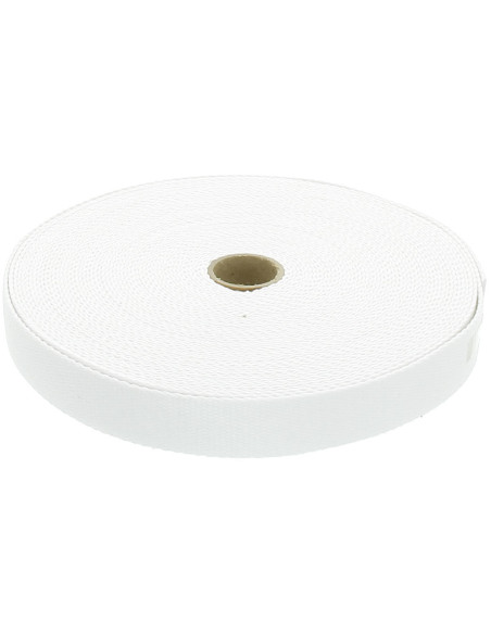 Correa de algodón para bolsas - Blanco