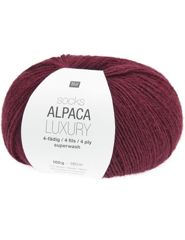 Laine à chaussettes Alpaca Luxury 4 fils Rico Design