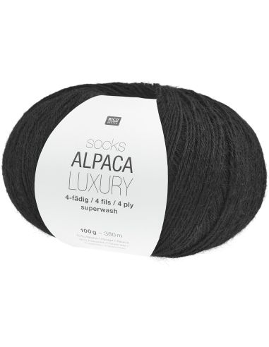 Laine à chaussettes Alpaca Luxury 4 fils Rico Design