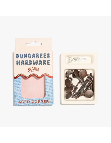 Kit bouclerie pour salopettes - Cuivre