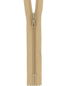 Cremallera de nylon - Beige antílope