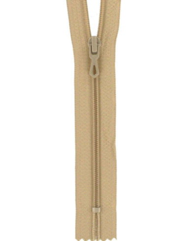 Cremallera de nylon - Beige antílope