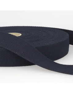 Correa de algodón para bolsas - Azul marino