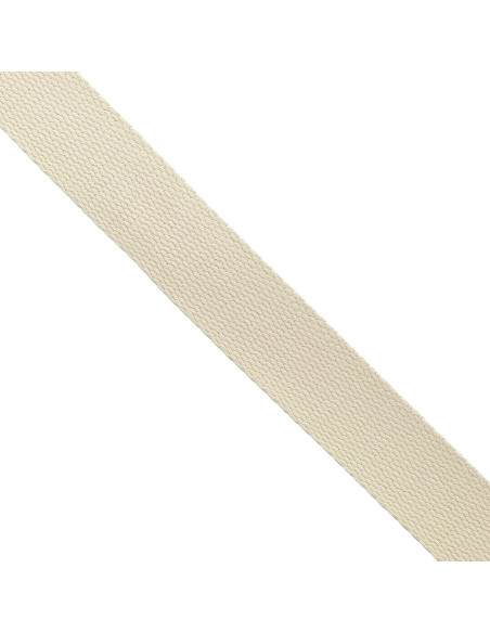 Correa de algodón para bolsas - Crudo