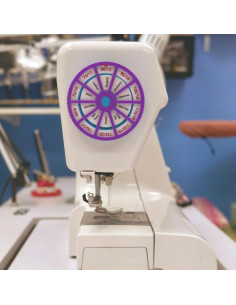 Disco de memoria para agujas de máquina de coser