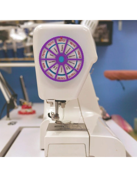 Disco de memoria para agujas de máquina de coser