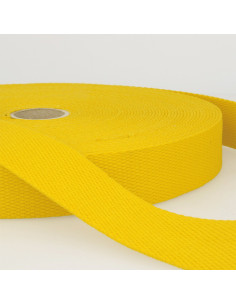 Correa de algodón para bolsas - Amarillo
