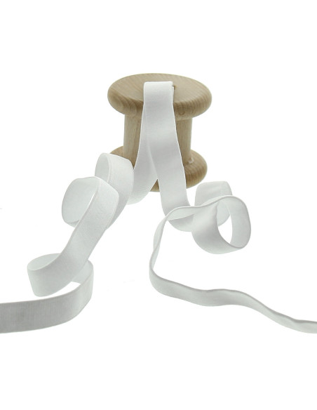 Elástico tirante de sujetador 10 mm - Blanco