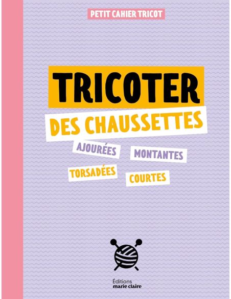 Libro tejer calcetines - pequeño cuaderno de tejido
