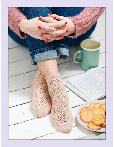 Libro tejer calcetines - pequeño cuaderno de tejido