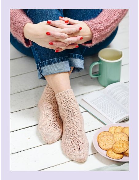 Libro tejer calcetines - pequeño cuaderno de tejido