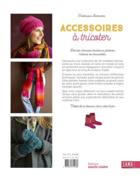Libro de accesorios para tejer - 20 modelos para realizar