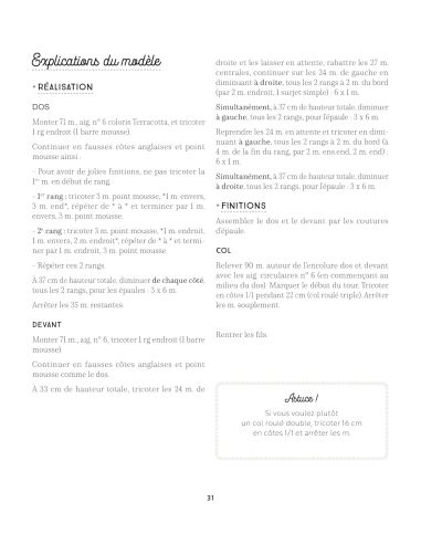 Libro de accesorios para tejer - 20 modelos para realizar