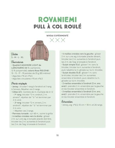 Libro de mallas nórdicas - 12 modelos para tejer para el invierno