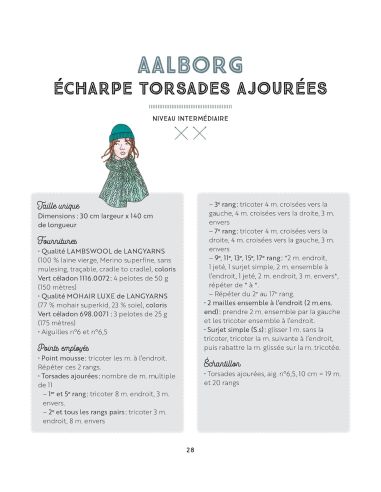 Libro de mallas nórdicas - 12 modelos para tejer para el invierno