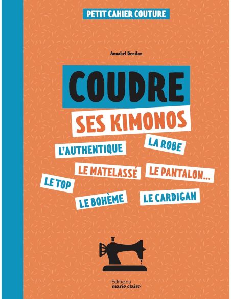 Libro coser sus kimonos - pequeño cuaderno de costura