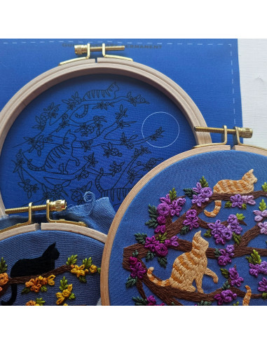 Kit broderie - Catwalk Full Moon