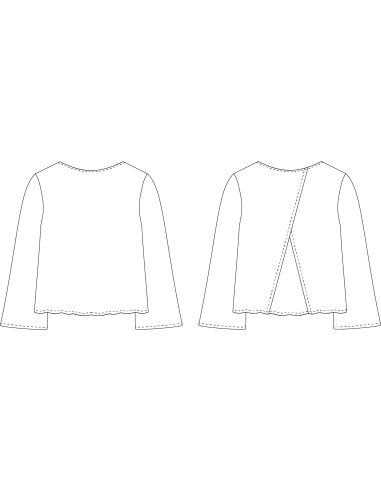 Patron de pull Nahée - Cha´Coud