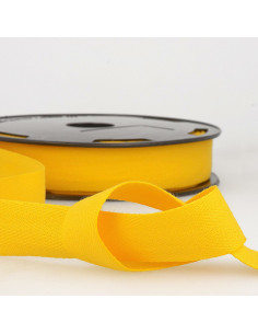 Cinta de sarga de algodón - Amarillo