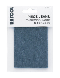 Entretela termoadhesiva para reparación - Vaqueros azul denim