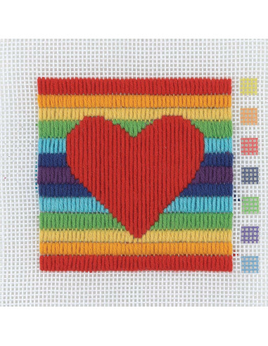 Mi primer kit de tapiz - Corazón
