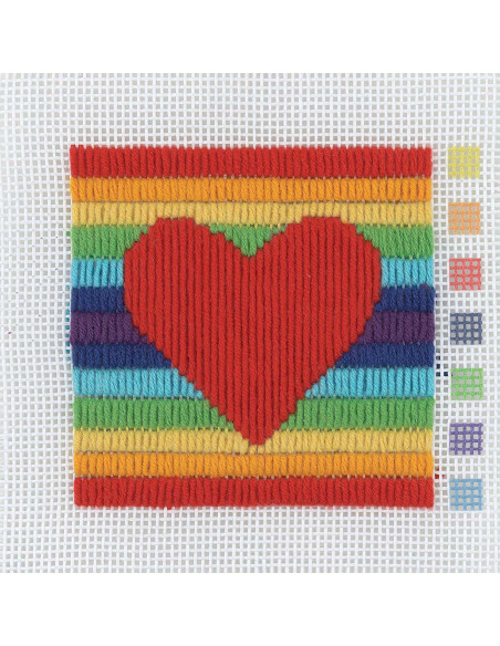 Mi primer kit de tapiz - Corazón