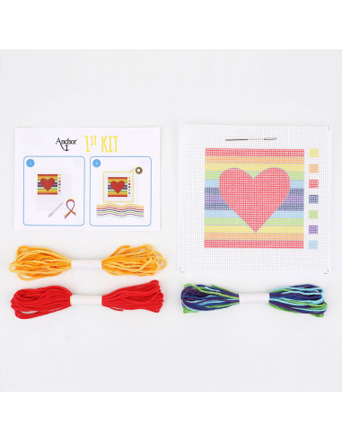 Mi primer kit de tapiz - Corazón