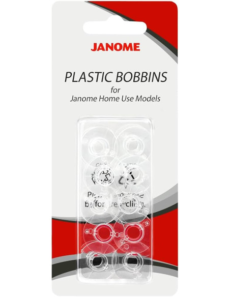 Bobinas Janome originales para máquinas de coser y bordar