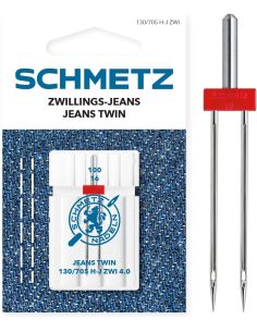 Agujas dobles para jeans Schmetz
