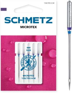 Agujas Microtex Schmetz n° 80