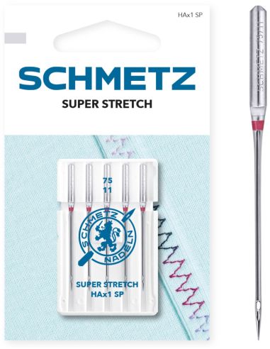 Agujas super stretch Schmetz