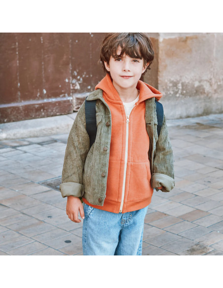Patrón de chaqueta infantil Chicago - Ikatee