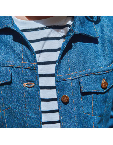 Patrón de chaqueta infantil Chicago - Ikatee