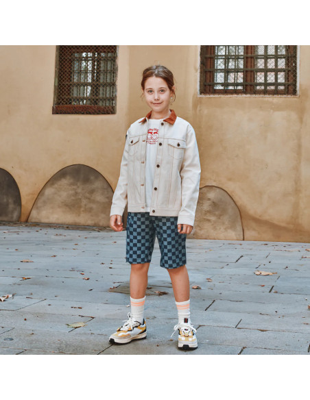 Patrón de chaqueta infantil Chicago - Ikatee