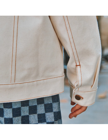 Patrón de chaqueta infantil Chicago - Ikatee