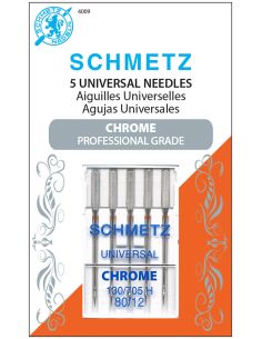 Agujas universales cromadas Schmetz