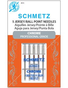 Agujas jersey cromadas Schmetz 2