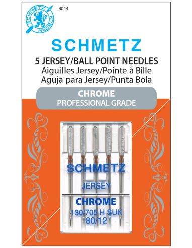 Agujas jersey cromadas Schmetz