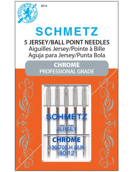 Agujas jersey cromadas Schmetz