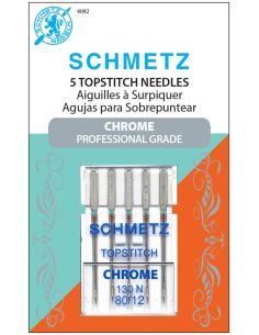 Agujas para pespunte cromadas Schmetz