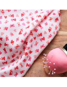 Tejido viscosa I Love You - Lise Tailor