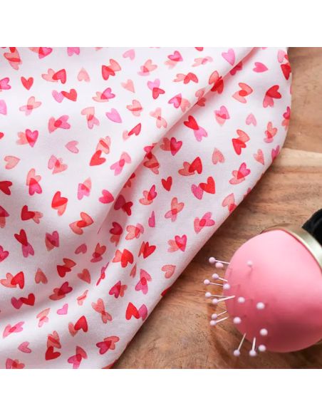 Tejido viscosa I Love You - Lise Tailor