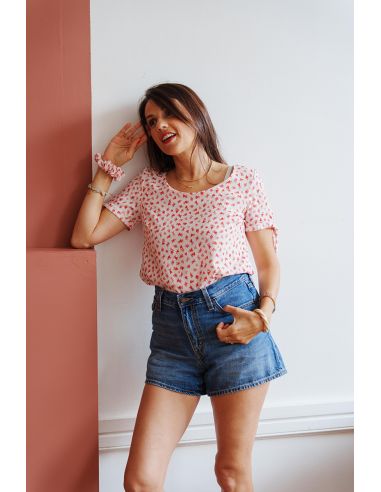 Tejido viscosa I Love You - Lise Tailor
