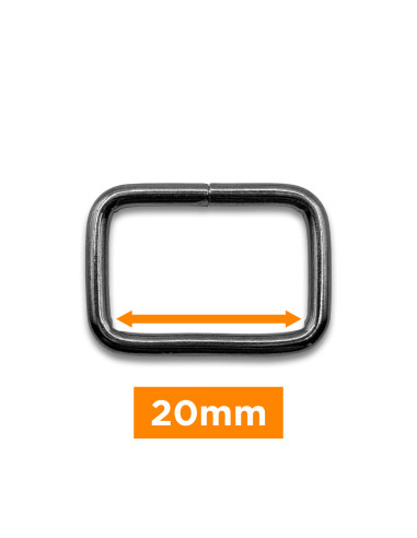 Bucle rectangular - Cañón de fusil de 20 mm